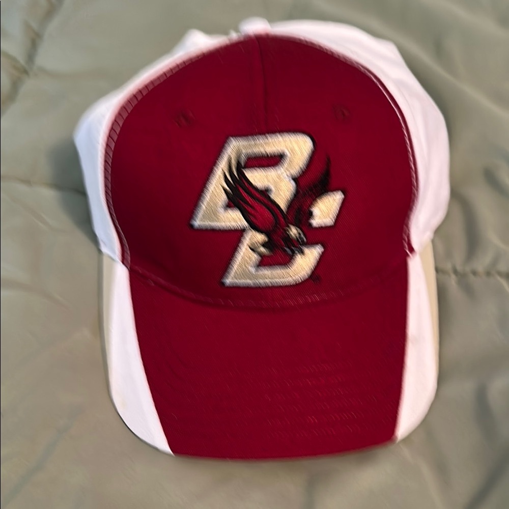 BC Red and White Baseball Cap New